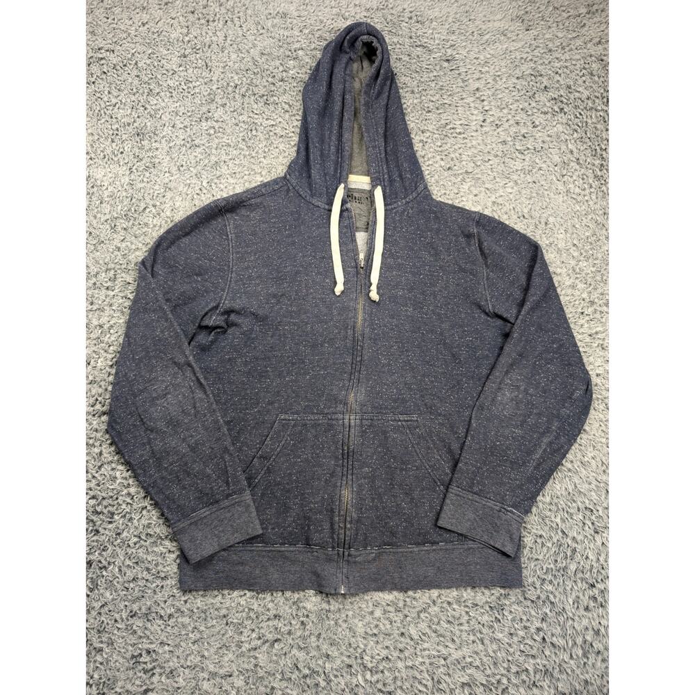 Urban Pipeline Hoodie Men Medium Blue Sweater Zip Up Chore Athleisure Outdoor